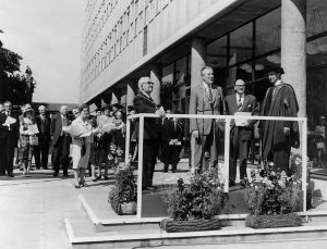 The official opening of Lanchester College of Technology on 12 May 1961